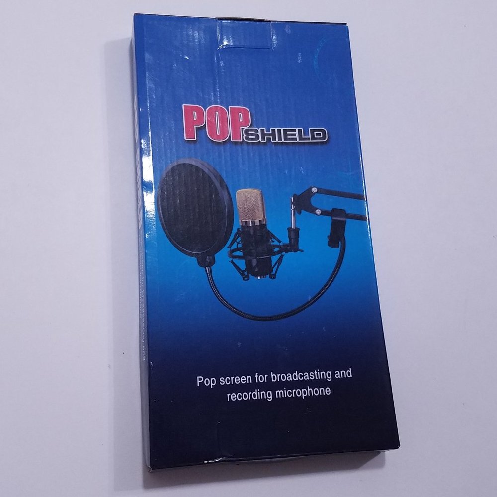 Microphone Pop Screen Shield Filter for Broadcasting and Recording NEW